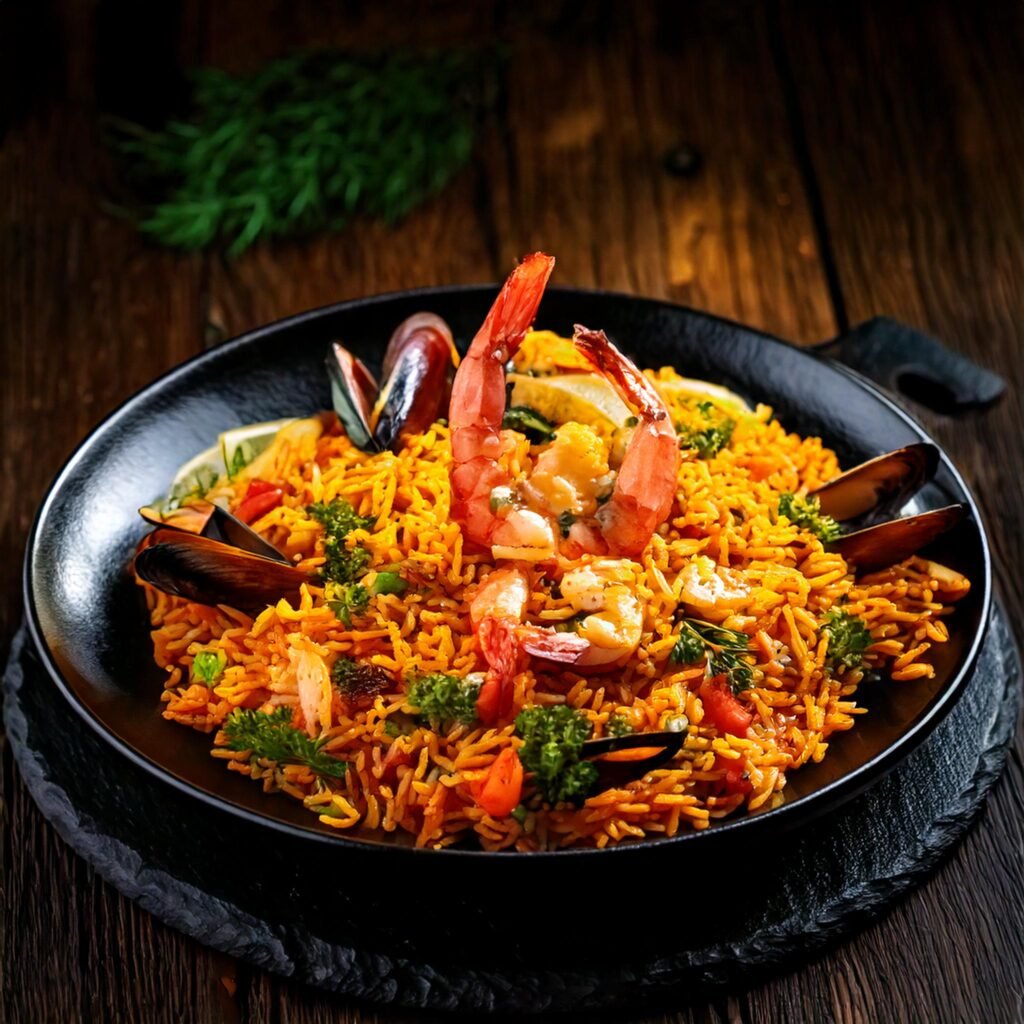 une paella